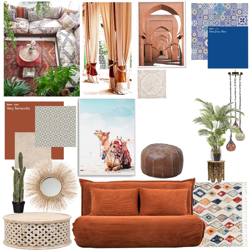 Morocco and Me Mood Board by jovitapwilliams on Style Sourcebook