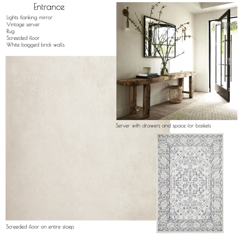 Entrance Mood Board by Sharon Paschke on Style Sourcebook