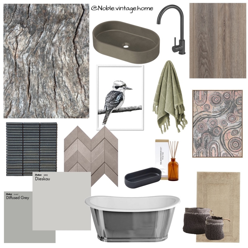 Eucalyptus Bark Mood Board by lauriexxoo on Style Sourcebook