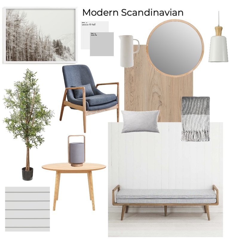 Modern Scandinavian Mood Board by sophiebertrand83@hotmail.com on Style Sourcebook