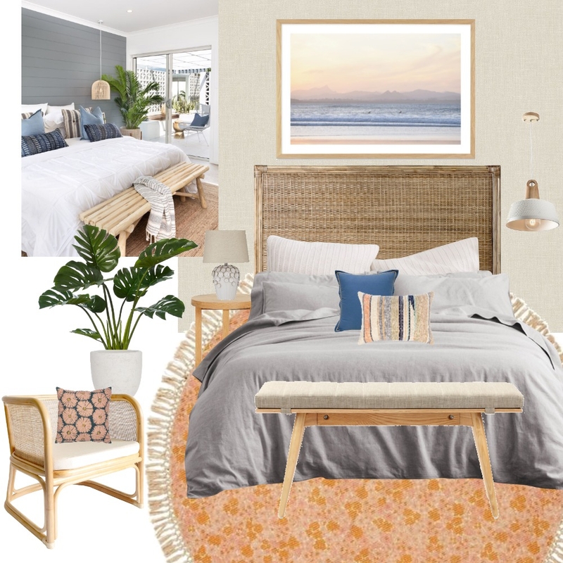 Coastal Bedroom Mood Board by Nicole Frelingos on Style Sourcebook