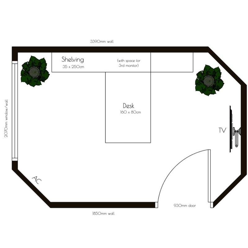 NGU - Office floorpan Mood Board by Kahli Jayne Designs on Style Sourcebook