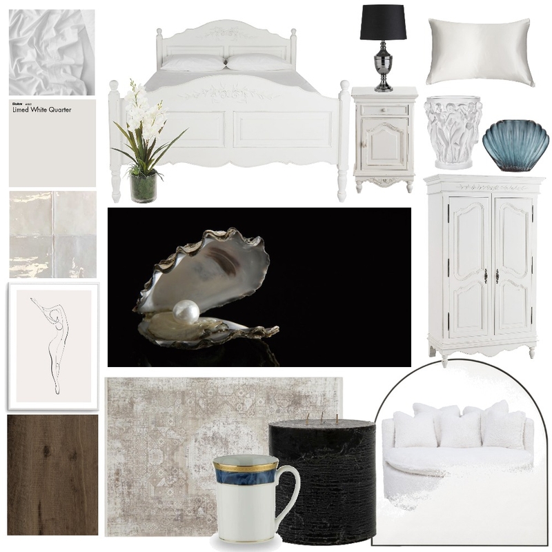 Rivka's Pearl Bedroom Mood Board Mood Board by brendaesh on Style Sourcebook