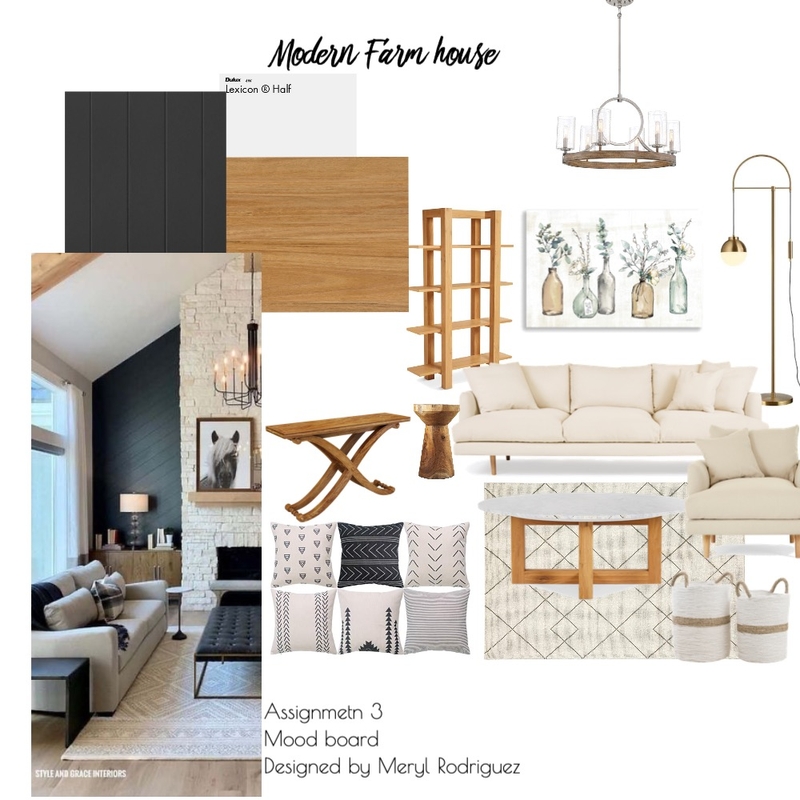 modern farm house Mood Board by mer01 on Style Sourcebook