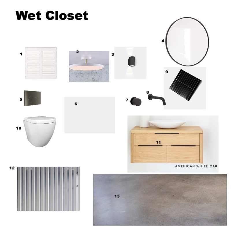 wet closet Mood Board by Brooke Kafer on Style Sourcebook