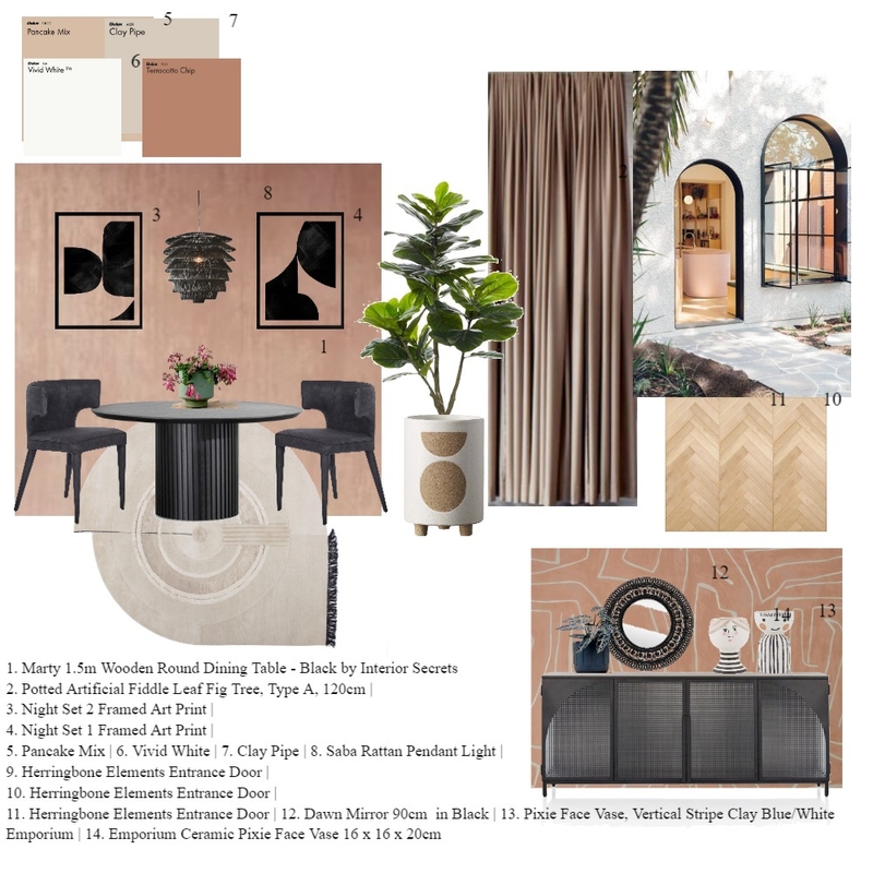 DiningRoom6 Mood Board by pkadian on Style Sourcebook