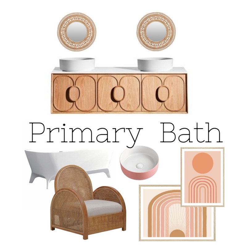 Primary Bath Mood Board by Perelli Studio on Style Sourcebook