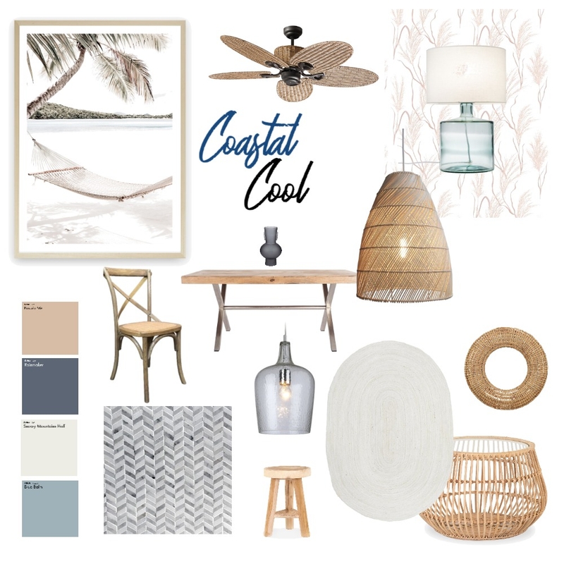 Cool Coastal Moodboard Mood Board by lorettac on Style Sourcebook