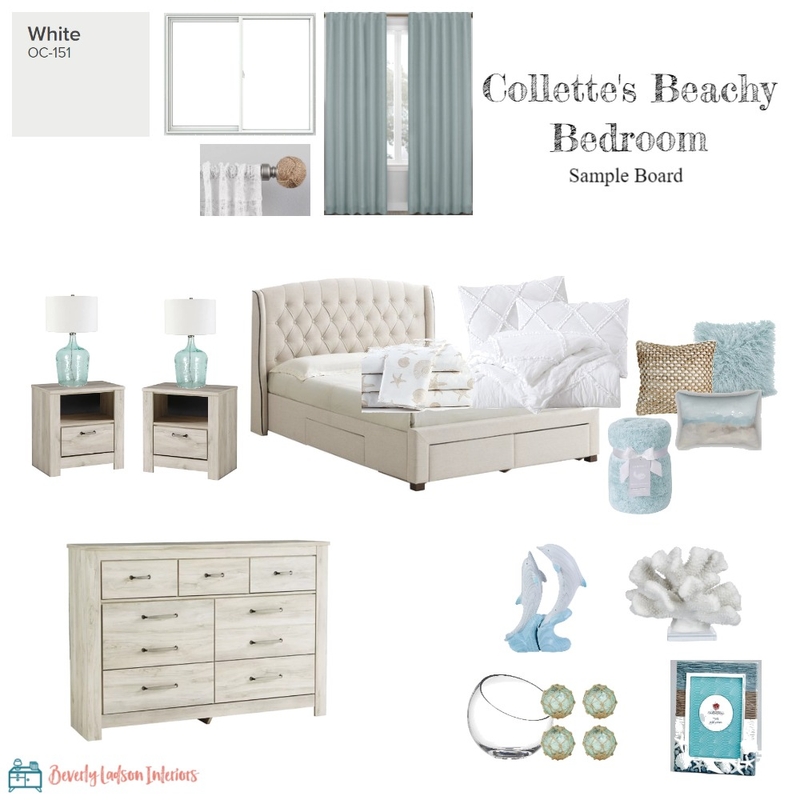 Collette's Bedroom Mood Board by Beverly Ladson on Style Sourcebook