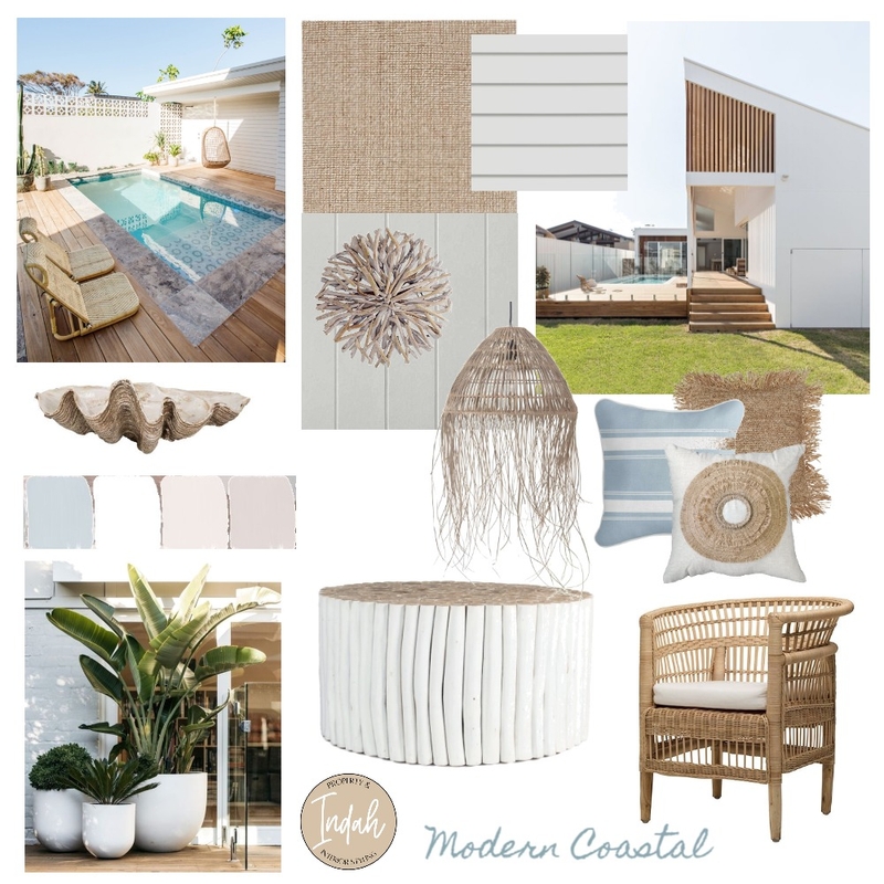 James Hardie - Modern Coastal Mood Board by Indah Interior Styling on Style Sourcebook