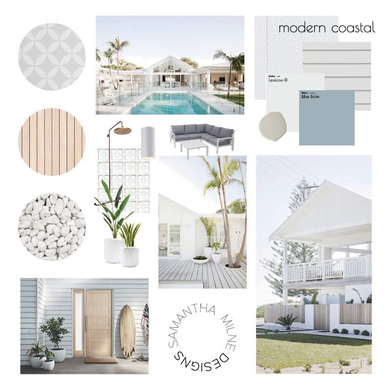 Modern Coastal Mood Board by samantha.milne.designs on Style Sourcebook