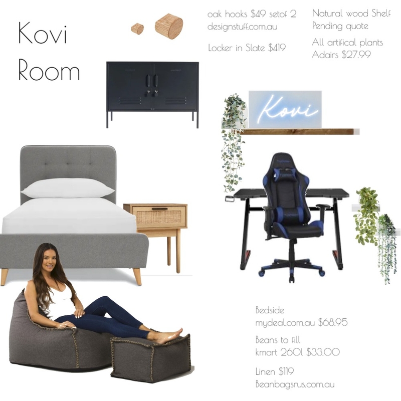 Kovi Room Mood Board by Batya Bassin on Style Sourcebook