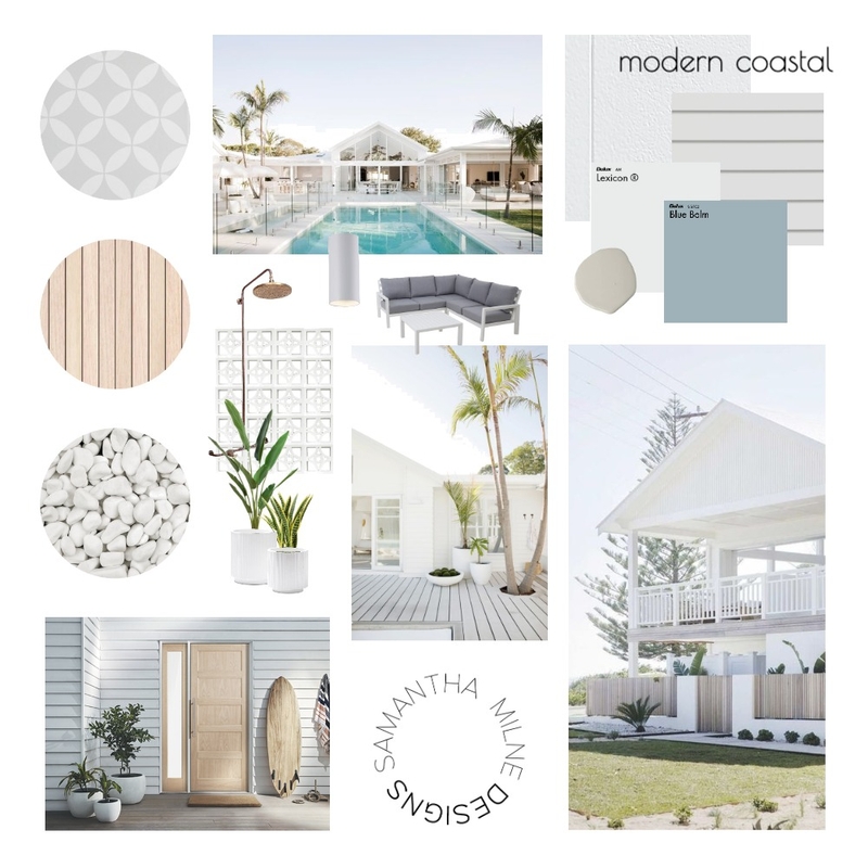 Modern Coastal Mood Board by samantha.milne.designs on Style Sourcebook