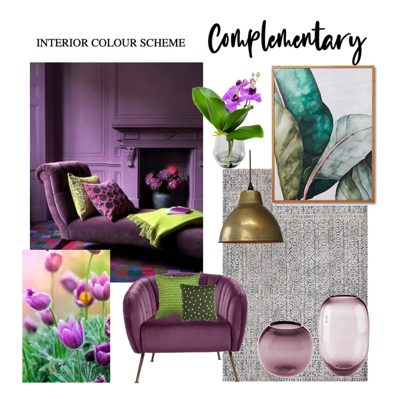 Complementary Mood Board by jenleclair on Style Sourcebook