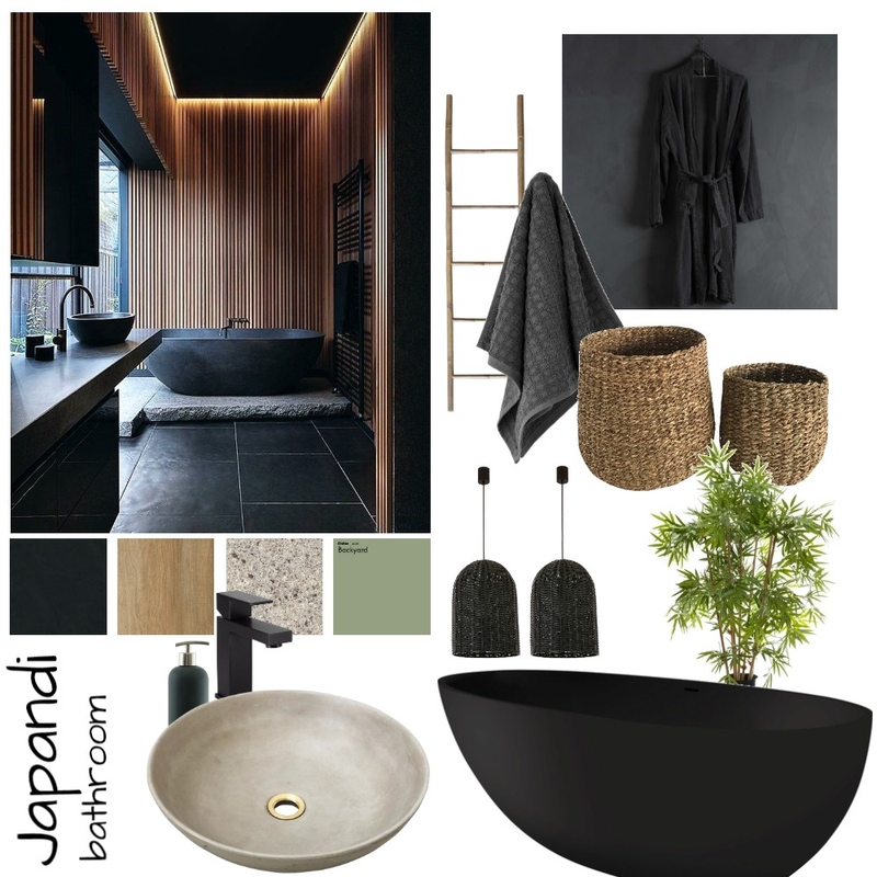 Japandi Bathroom Mood Board by Palesa_Audrey on Style Sourcebook