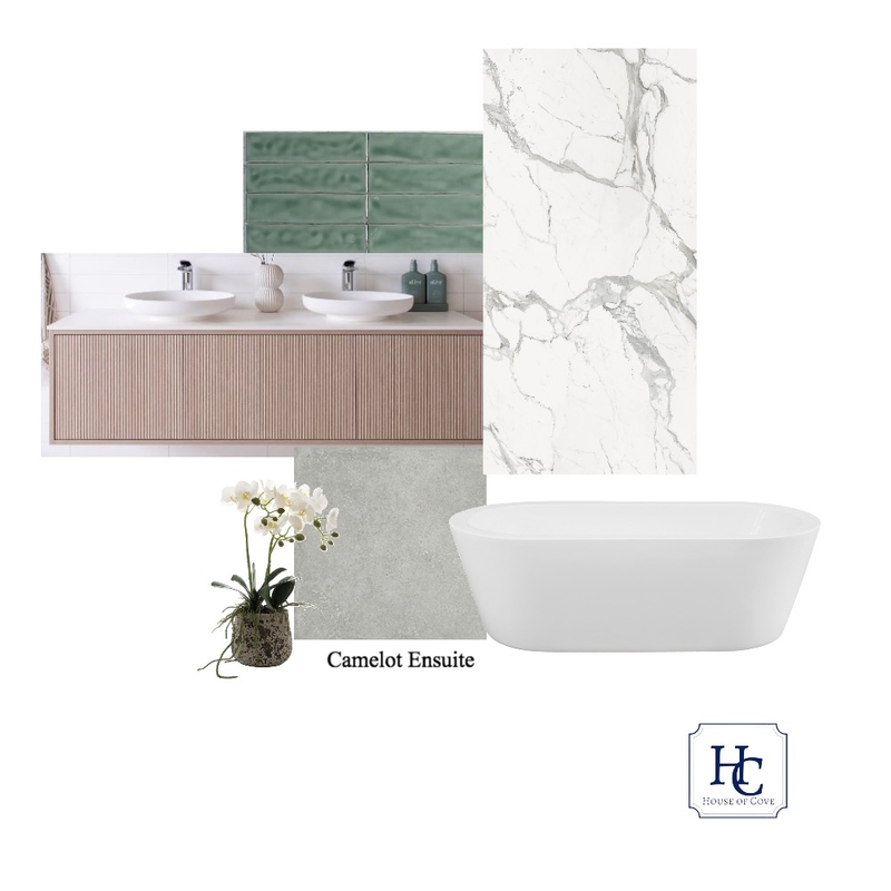 Camelot Ensuite Mood Board by House of Cove on Style Sourcebook