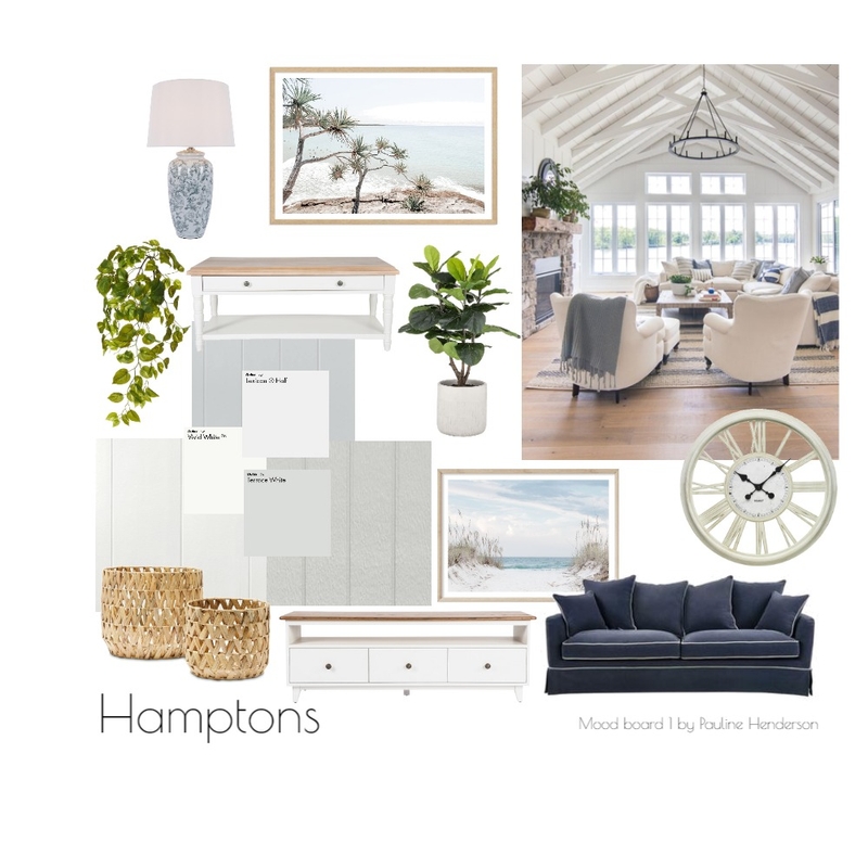 Mood Board 1 - Hamptons Mood Board by PaulineHenderson on Style Sourcebook