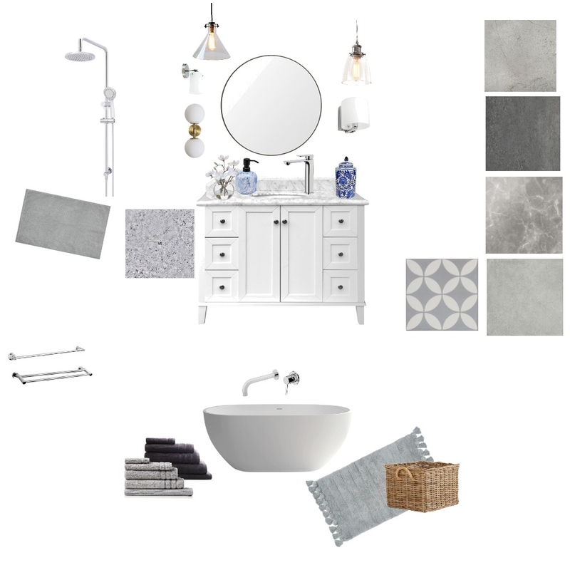 Hampton bathroom Mood Board by nabiha.aljunied@gmail.com on Style Sourcebook