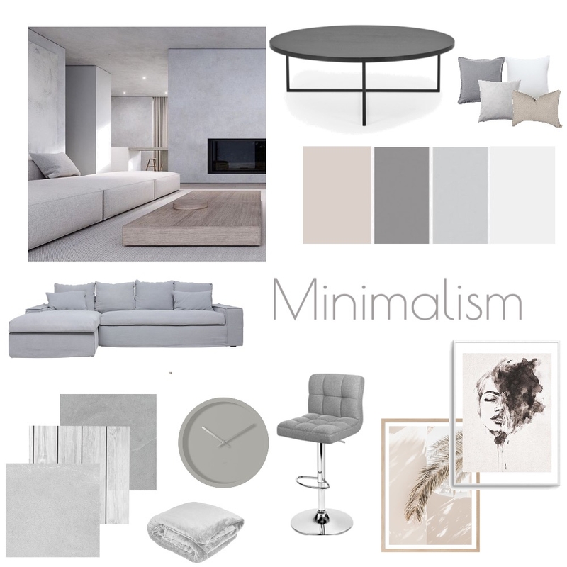 module 3 minimalist Mood Board by danirobards on Style Sourcebook