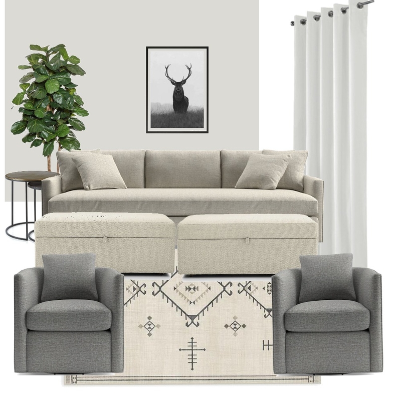 crate & Barrel Living room Mood Board by Annalei May Designs on Style Sourcebook