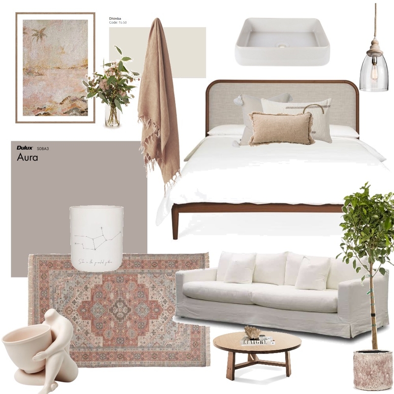 Aurora Bedroom Mood Board by Oleander & Finch Interiors on Style Sourcebook