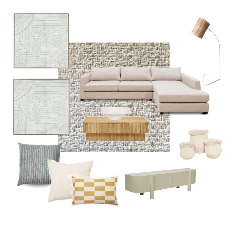 Seamist Circuit Living Room Mood Board by Briana Forster Design on Style Sourcebook