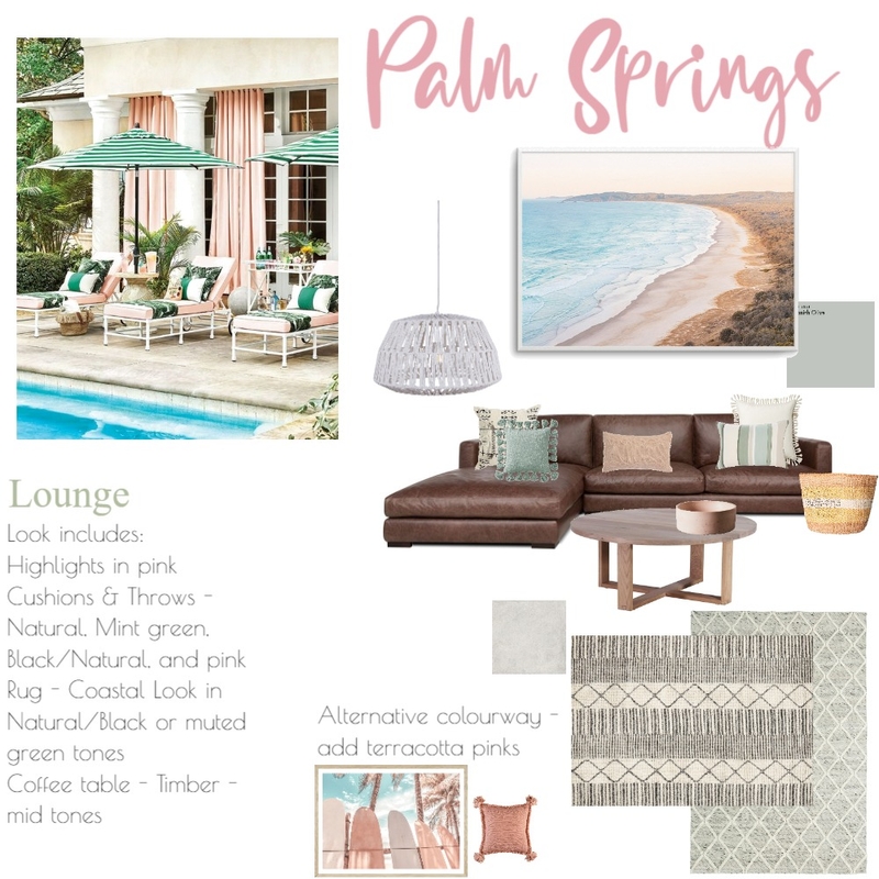 Palm Springs Lounge Room 1 Mood Board by jack_garbutt on Style Sourcebook