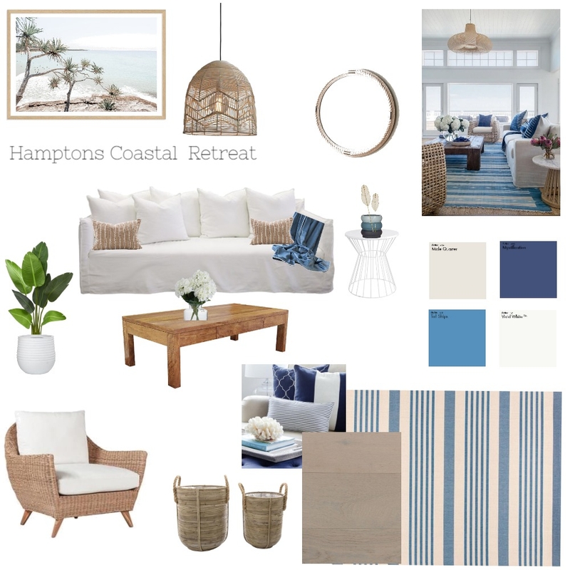 Hamptons coastal retreat f Mood Board by kdeobieta on Style Sourcebook