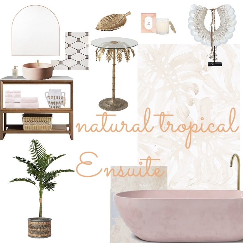 Natural tropical style Mood Board by ludan shen on Style Sourcebook