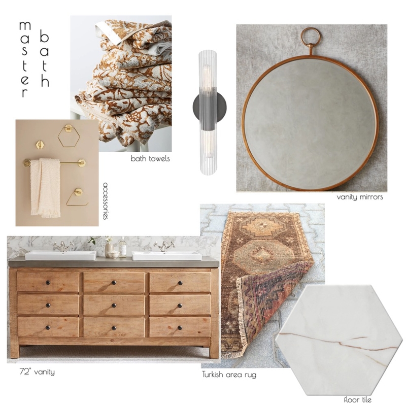 Andrews master bath Mood Board by JoCo Design Studio on Style Sourcebook