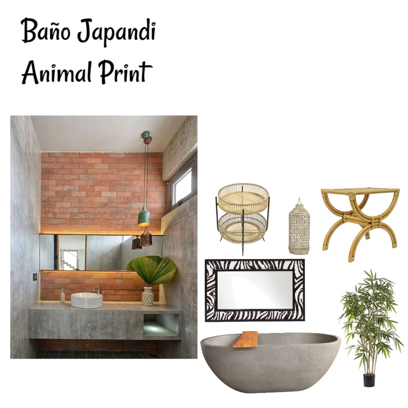 Japandi-animal print Mood Board by AzulgranAcosta on Style Sourcebook