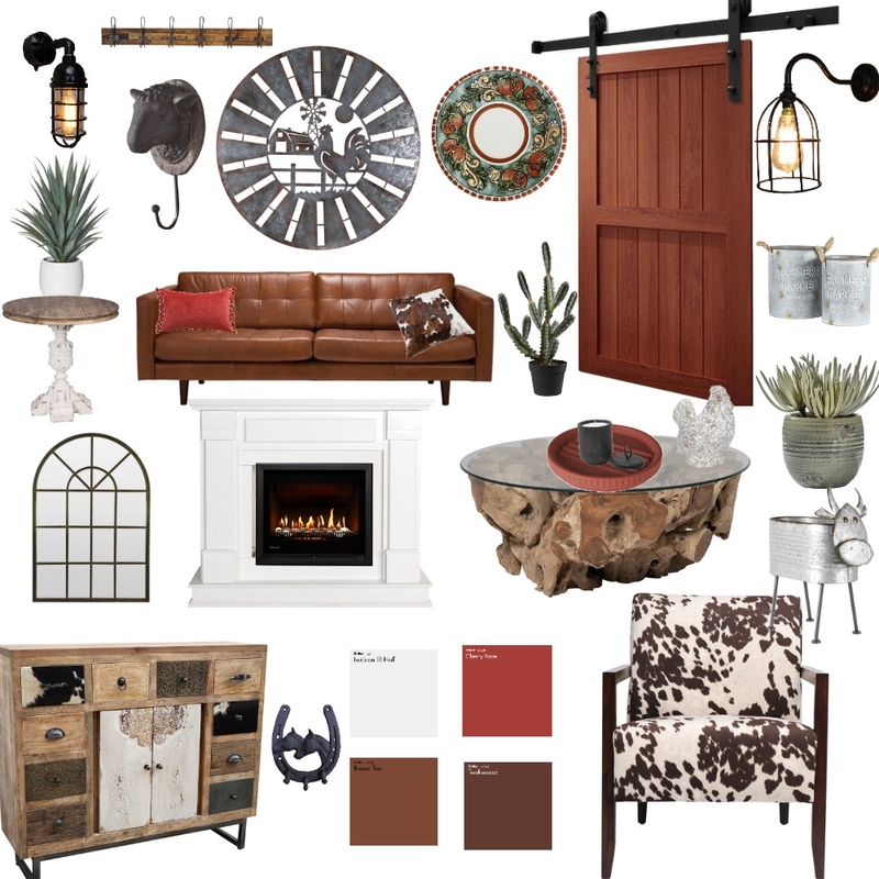 Rustic Farm House Mood Board by kendallheller on Style Sourcebook