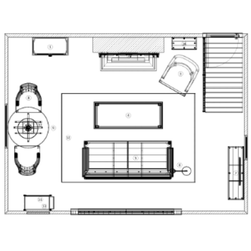 Home Design Training Floor Plan Mood Board by Danielle Board on Style Sourcebook