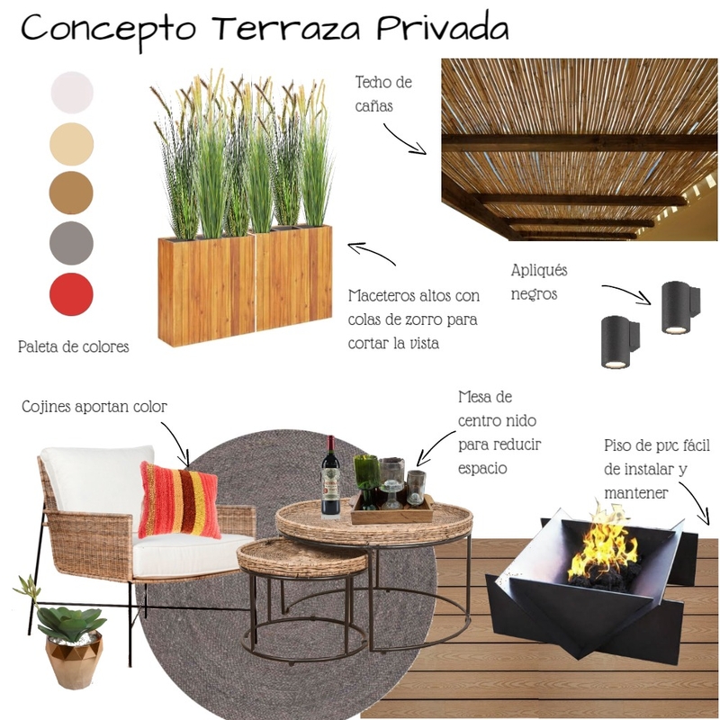 Terraza Privada Mood Board by caropieper on Style Sourcebook