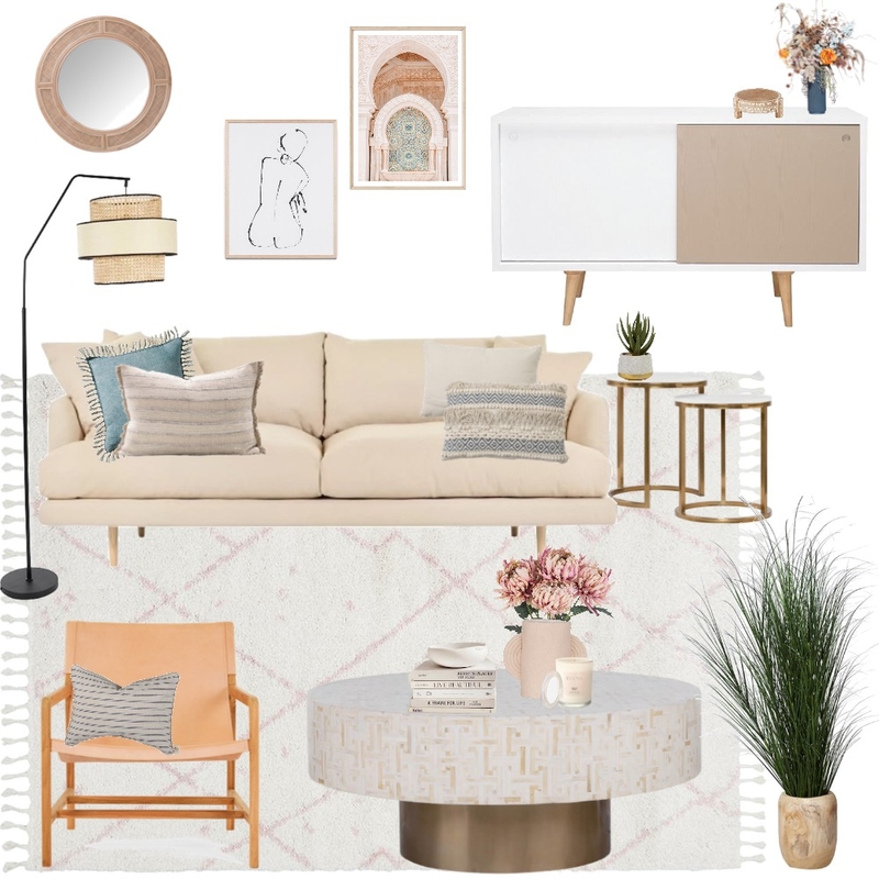 Ultimate Summer Escape Living Room Mood Board by gemcnally@gmail.com on Style Sourcebook