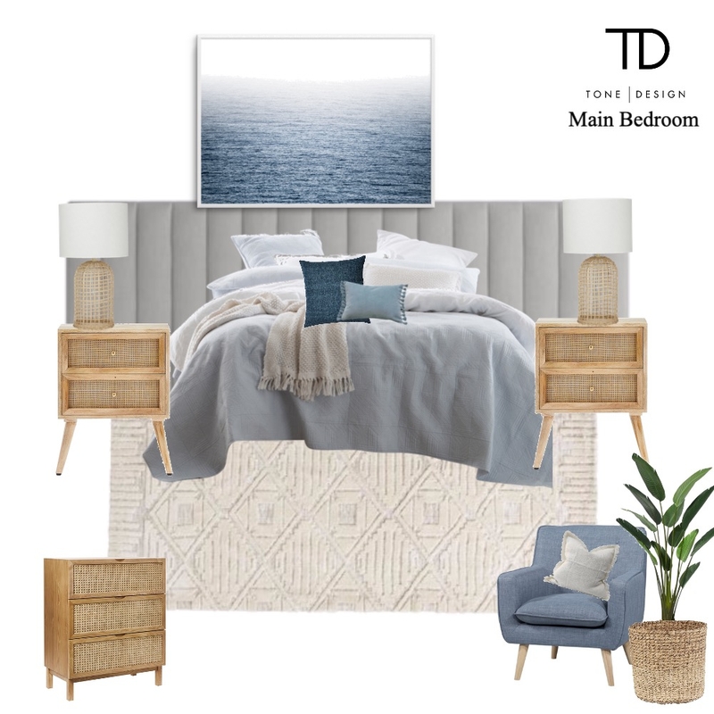 Main  bedroom Mood Board by Tone Design on Style Sourcebook