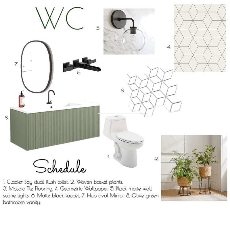 WC Mood Board by InteriorDesignStudent on Style Sourcebook