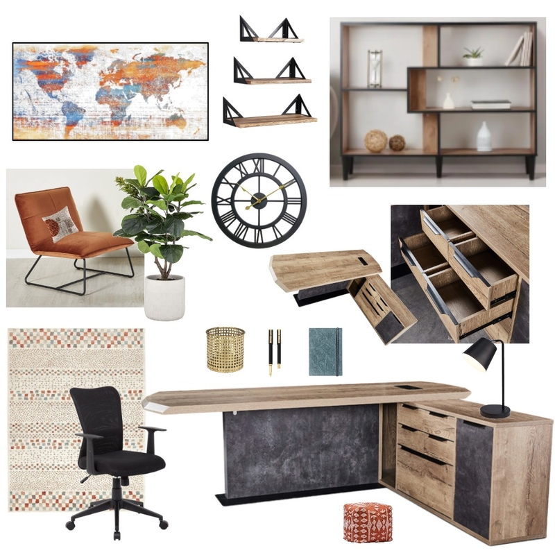 Cheryl Study Mood Board by Style by Sisters on Style Sourcebook