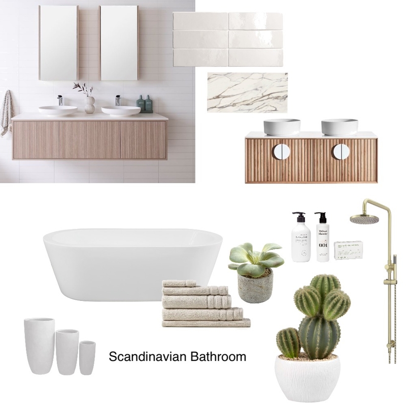 Scandinavian Bathroom Mood Board by Tabitha Sidrabs on Style Sourcebook