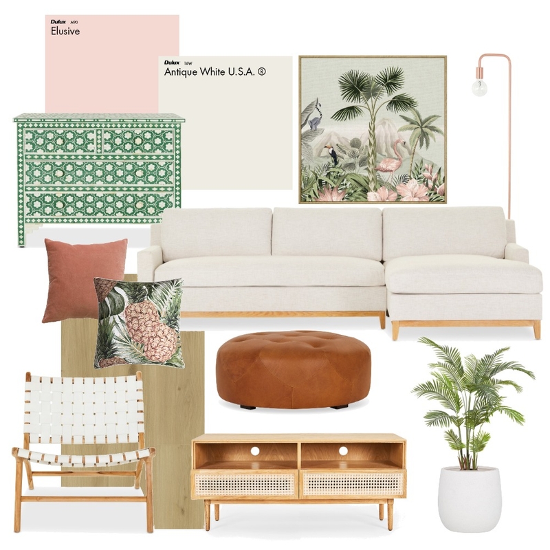 Lounge Lovers Summer Escape Mood Board by Gaylene Drew Designs on Style Sourcebook