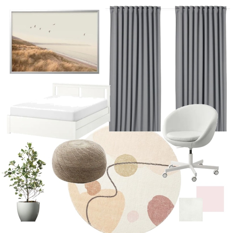 Bedroom Sampleboard Mood Board by Nuam Hau Mang on Style Sourcebook