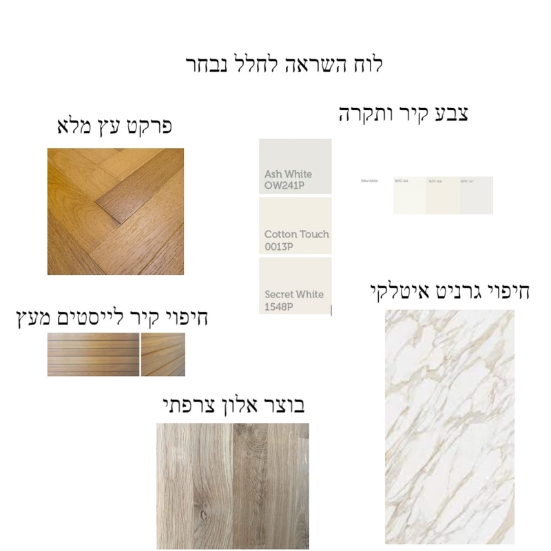 לוח השראה חומרים פרויקט גמר Mood Board by michalguti on Style Sourcebook