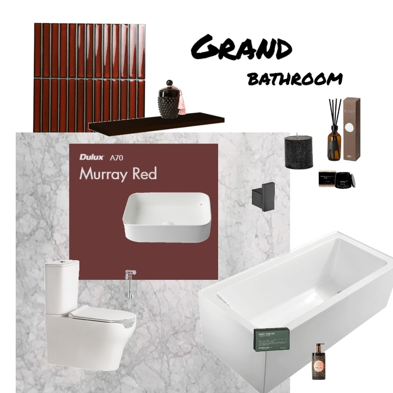 Grand bathroom Mood Board by Rena Akhundova on Style Sourcebook