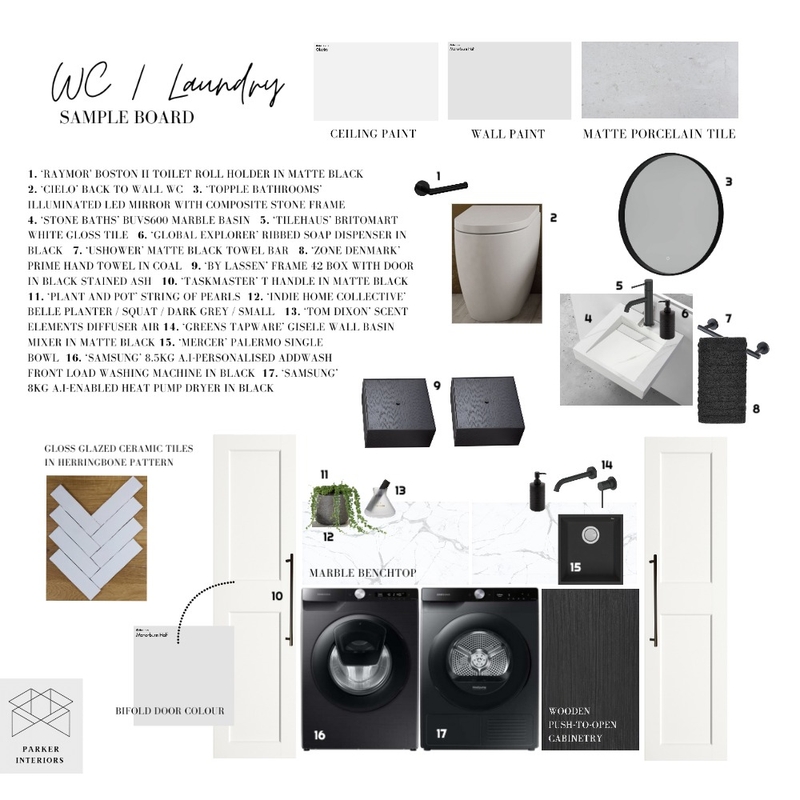 wc/laundry Mood Board by Zoeeparkerr on Style Sourcebook