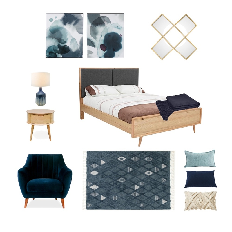 Activity 4: Bedroom v2 Mood Board by tlindsay on Style Sourcebook