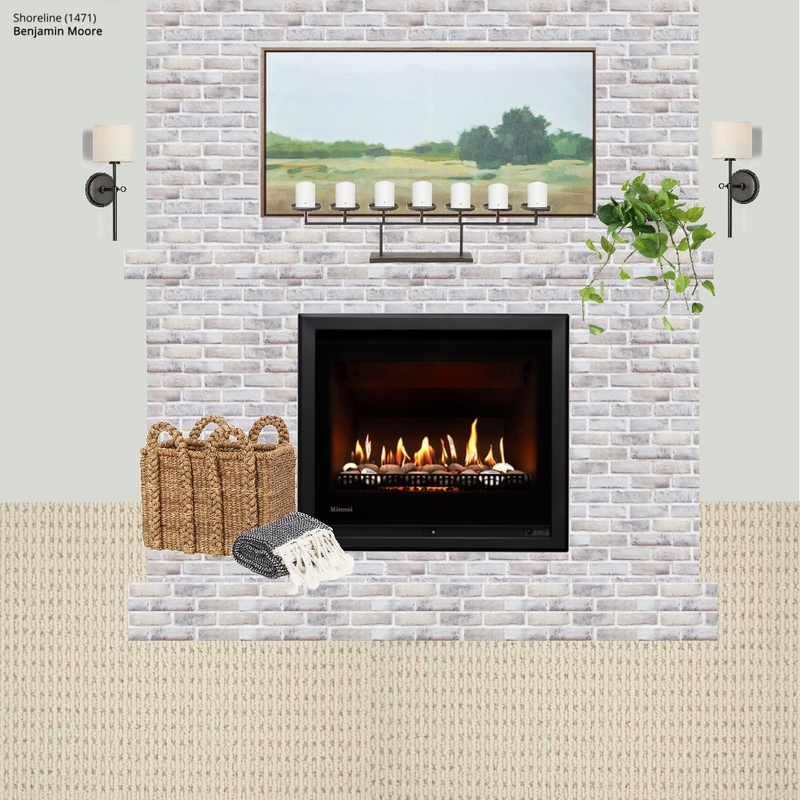 Erica Thomas Fireplace View Mood Board by DecorandMoreDesigns on Style Sourcebook