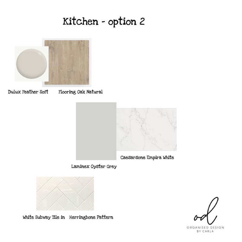 Kitchen - Option 2 Mood Board by Organised Design by Carla on Style Sourcebook