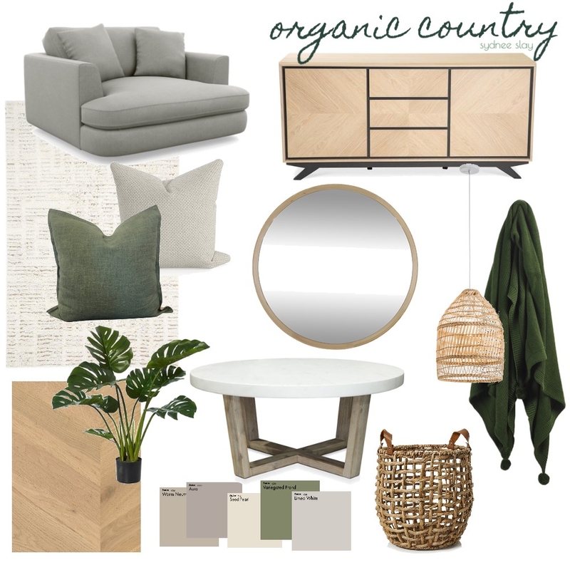 Organic country Mood Board by sydneeslay1 on Style Sourcebook