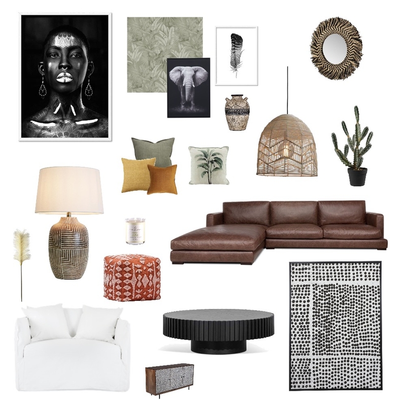 Tribal Mood Board by xLatiziax on Style Sourcebook