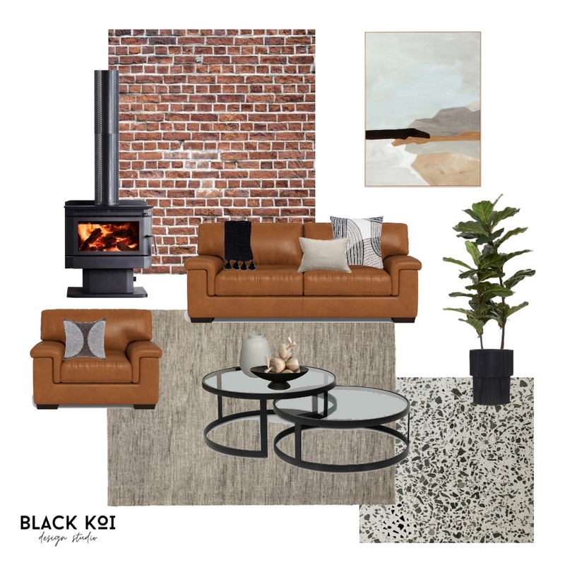 Cheryl - Living Mood Board by Black Koi Design Studio on Style Sourcebook